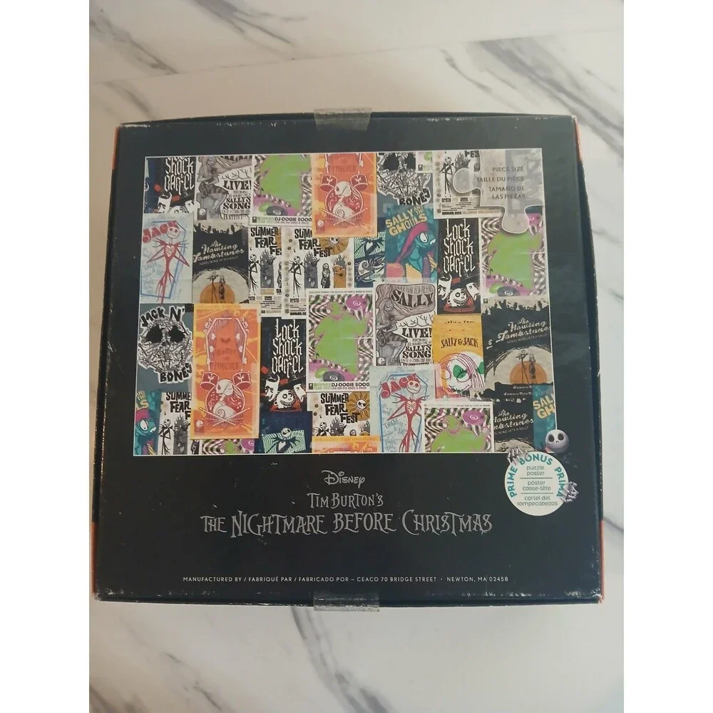 Disney Tim Burton’s The Nightmare Before Christmas - Puzzle NEW